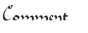comment